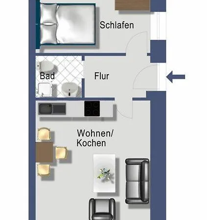 Appartementhaus Schleiblick 3* Kappeln