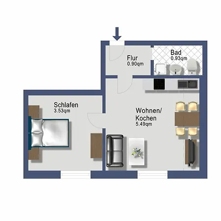 Appart hôtel Appartementhaus Schleiblick 4*