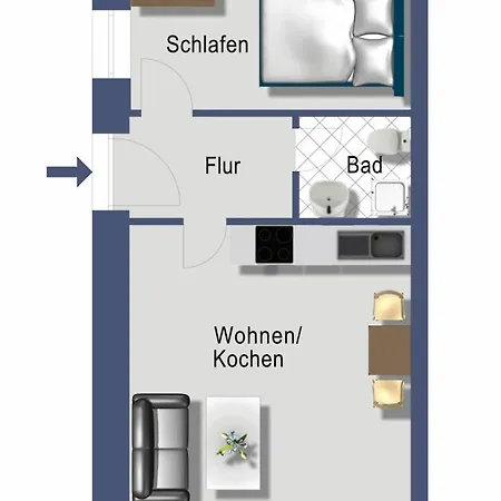 アパートホテル Appartementhaus Schleiblick