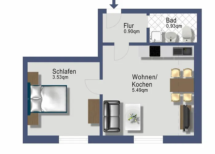 شقة فندقية Appartementhaus Schleiblick 4*